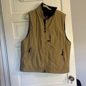 Men’s Weatherproof Kahki Fleece Lined Vest